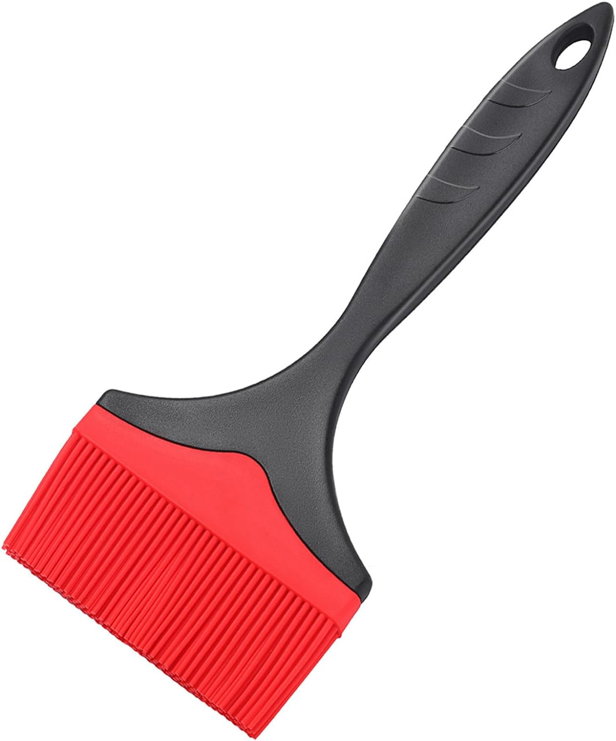 Large Silicone Grill Basting Brush - 3.95Inch Extra Wide Silicone Basting Brush for Grilling,Heat Resistant Brushes Spread Oil Butter Sauce for Cooking Baking Bbq,Dishwasher Safe（Green 2）