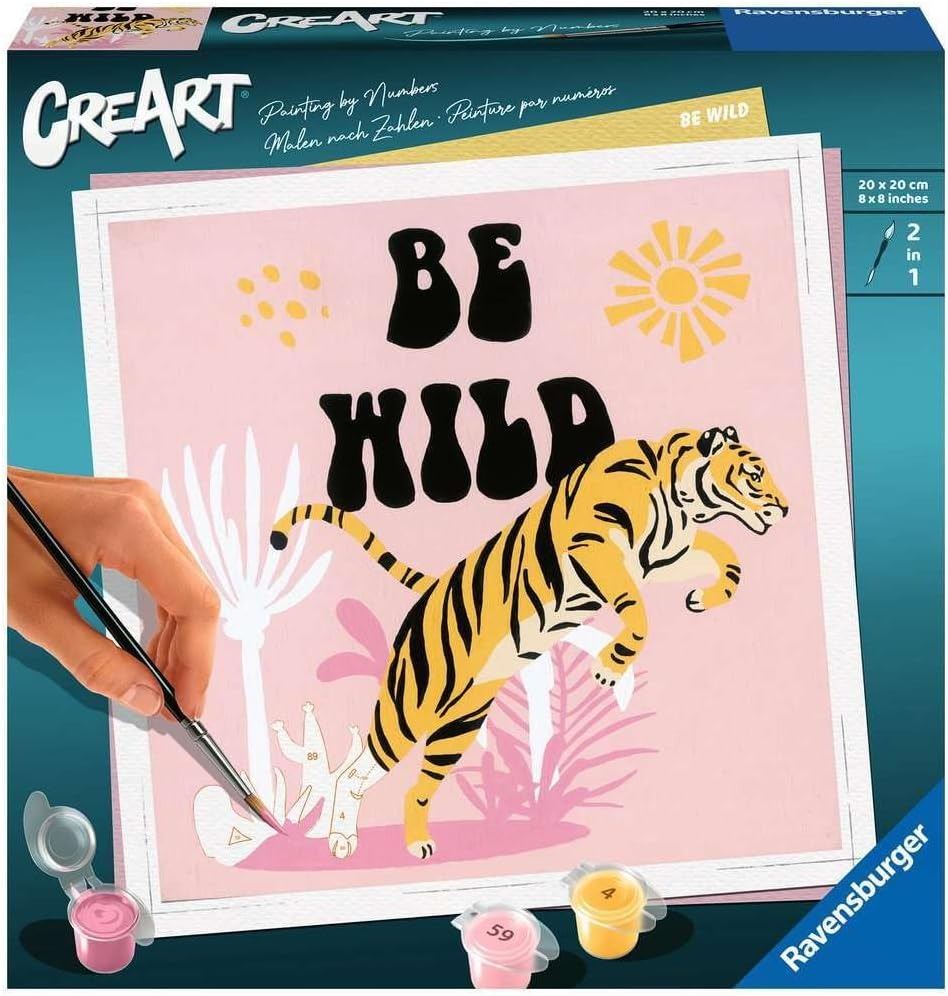 Ravensburger Creart - Malen Nach Zahlen 23665 - Be Wild - Ab 12 Jahren image number 3