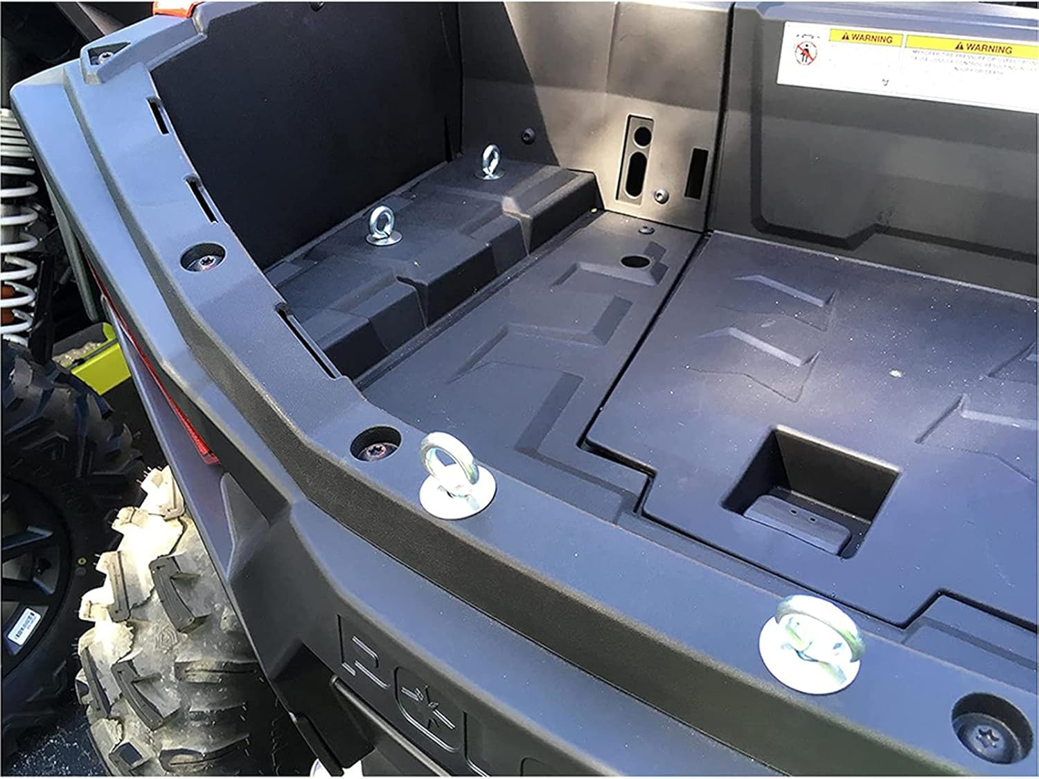 4Pcs Tie Compatible For, RZR, Lock, UTV, Sportsman, Set of 4 Fit Accessories Parts image number 2