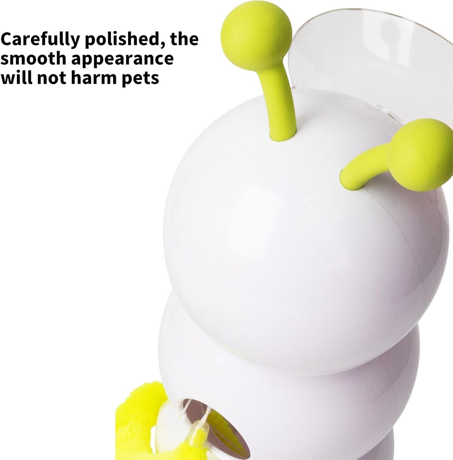 Smart Cat Toy, Motion Toy with Interchangeable Head Design, Increase and Widen the Suction Cup, USB Charging, for Indoor Wall image number 1