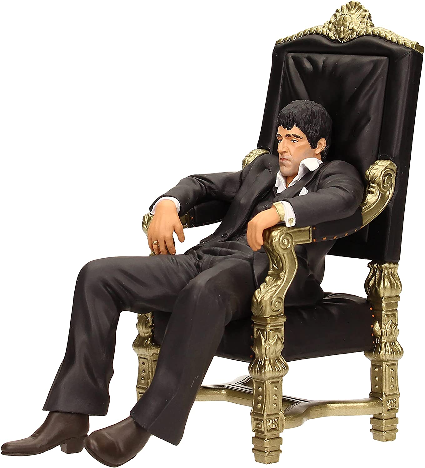 SD Toys Scarface-Tony Montana in Chair Vinyl Action Figure image number 3