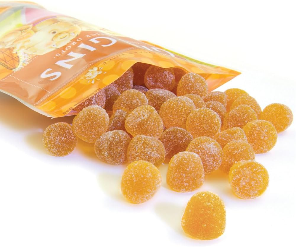 GIN GINS&reg; Ginger Spice Drops by the Ginger People&reg;, 3.5 Oz (Pack of 12) image number 1