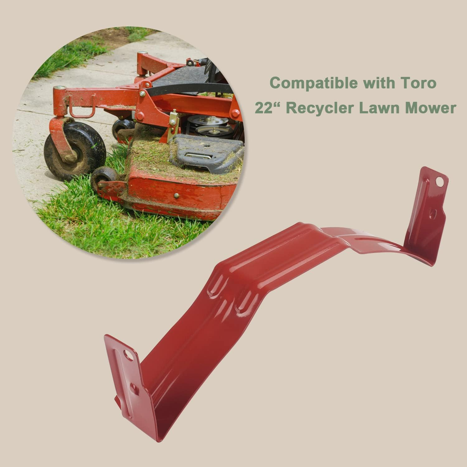 EZYPAK 114-7963-01 Baffle-Front Compatible with Toro 22&ldquo; Recycler Lawn Mower, Fits 20330 20330C 20331 20331C 20332 20332C 20333 20333C 20334 20334C Models image number 3