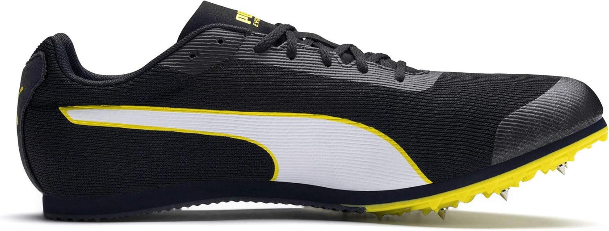 PUMA Men'S Evospeed Distance 7 Track & Field Shoes, Safety Yellow Black White, 12 UK image number 5