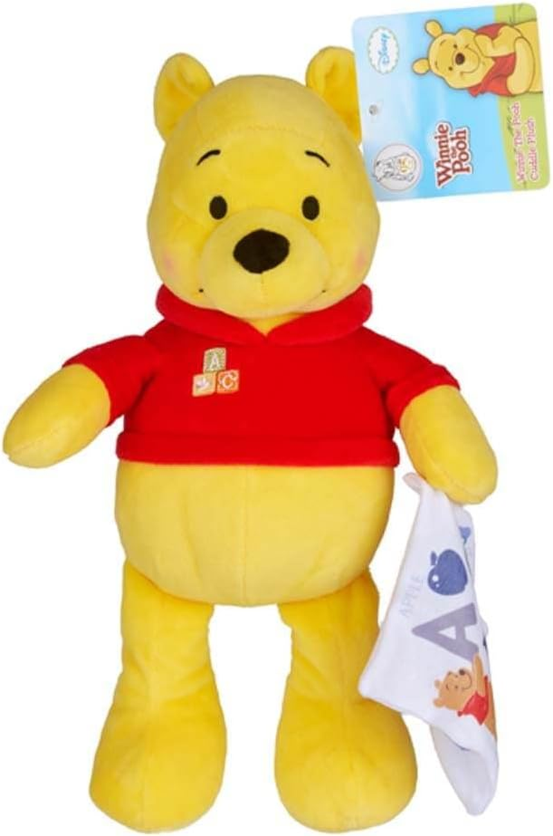 Winnie the Pooh Red Shirt Dangling Cuddle Soft Plush Toy image number 2