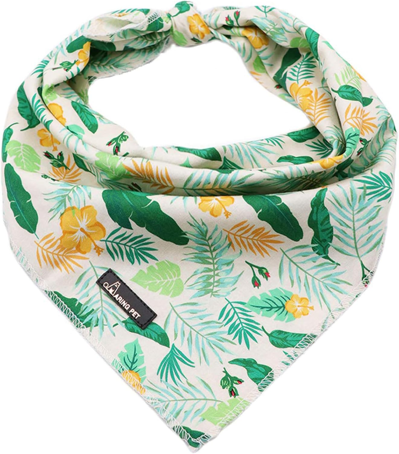 ARING PET Dog Bandanas, Pattern Priting Cotton Dog Triangle Kerchief, Bibs Scrafts for Small Medium Large Dogs Cats Pets image number 5