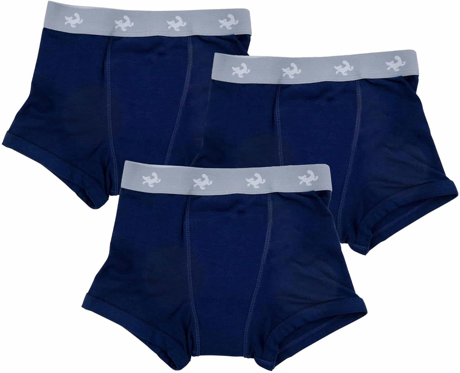 Conni Kids Tackers Sports Washable Pull up Boxer Pants for Toilet Training and Youth Incontinence - 3 Pack - Navy 4-6 image number 5