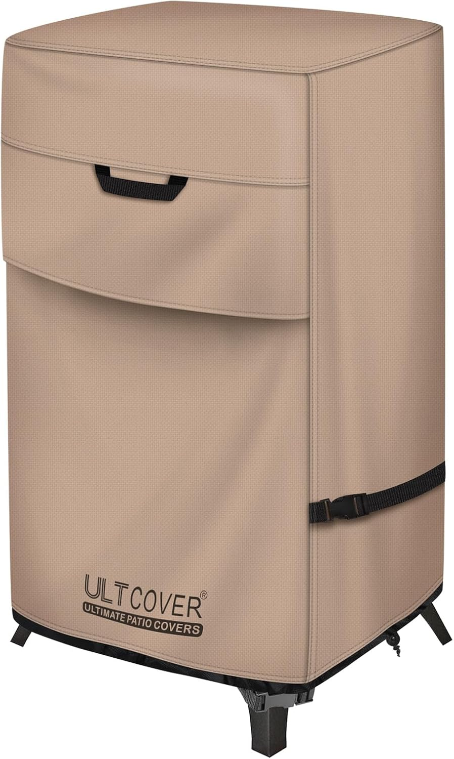 ULTCOVER Outdoor Waterproof Charcoal Kettle Grill Cover for Most 26 Inch round Smoker Size up to 33&rdquo; Dia X 38&rdquo; H