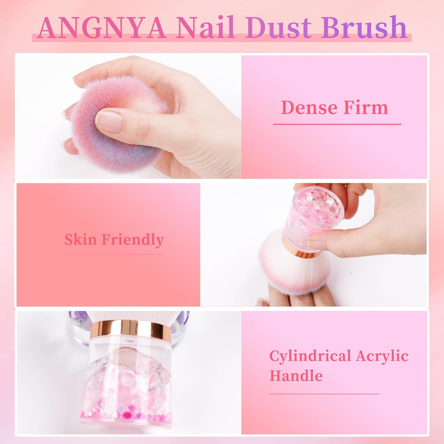 Nail Dust Brush (Round) image number 4