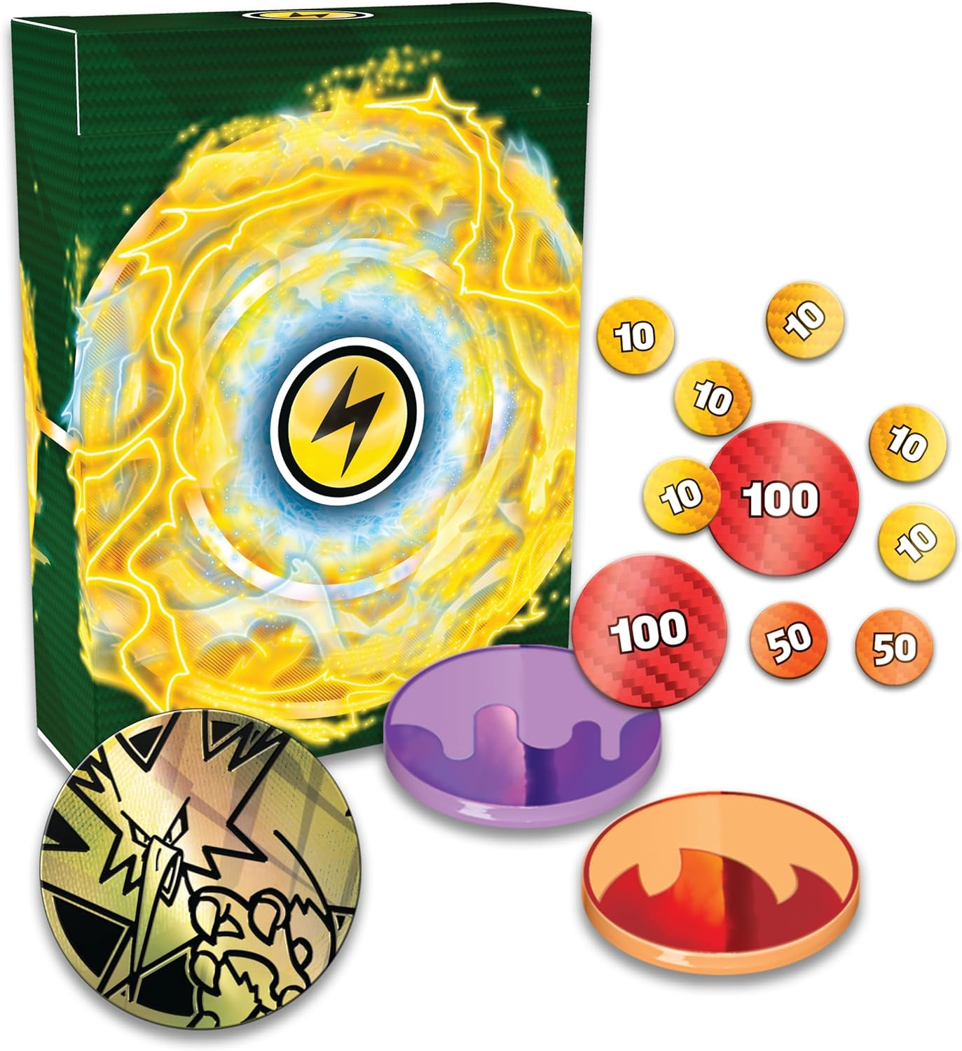 Pok&eacute;mon TCG: Zapdos Ex Deluxe Battle Deck (Ready-To-Play 60-Card Deck & Accessories) image number 4