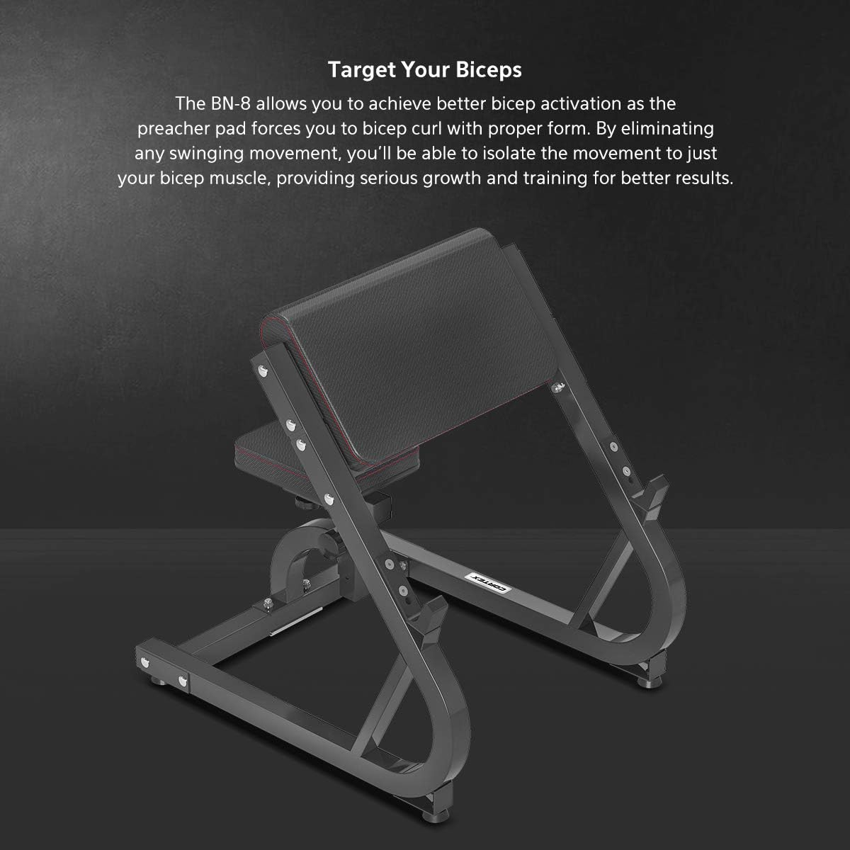 CORTEX BN-8 Preacher Pad Arm Bicep Curl Weight Lifting Support Home Gym image number 3