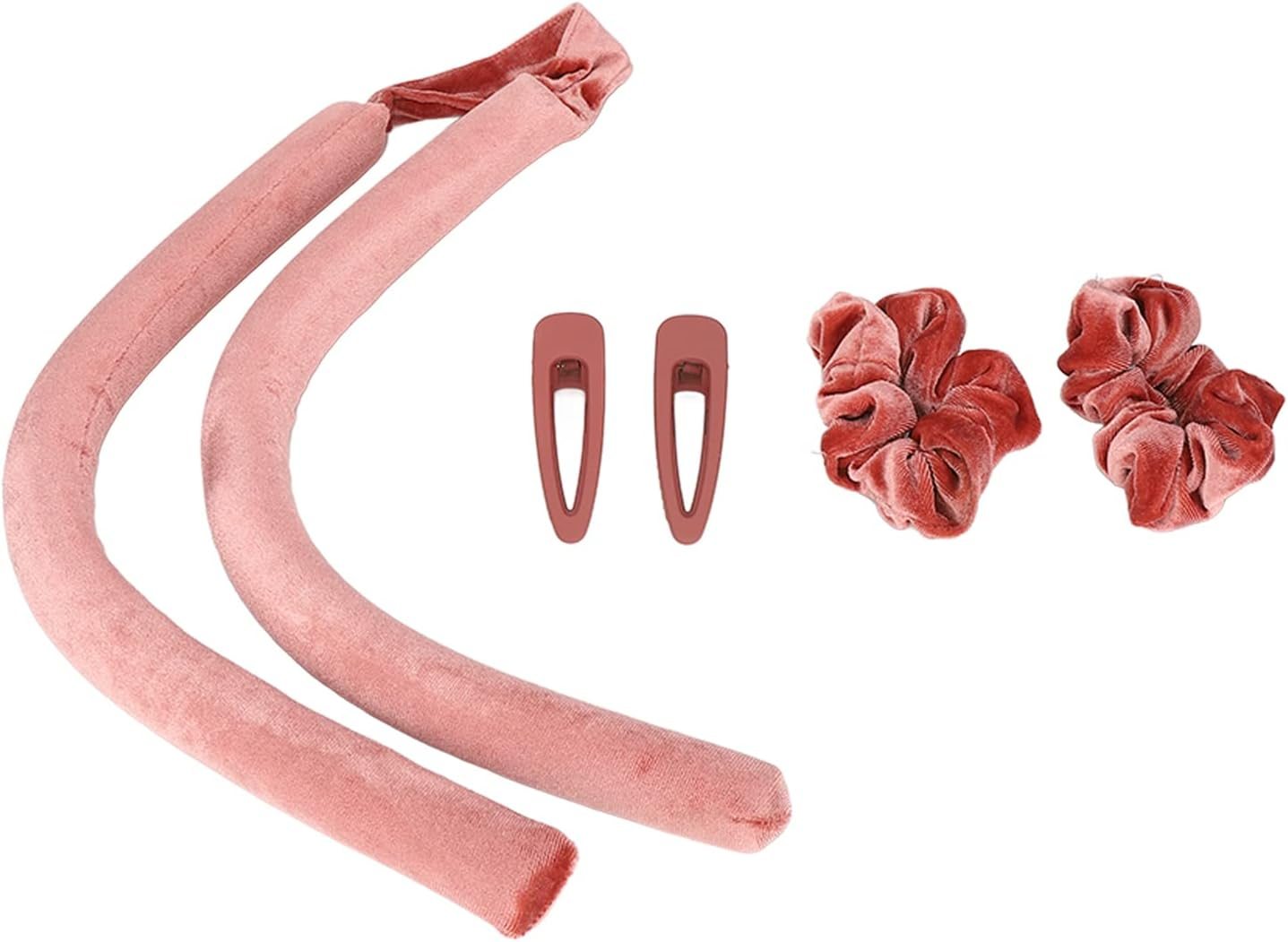 Heatless Curls Roller, Portable Soft Touch Curling Iron with Hairpin Hair Ring Hair Styling Tool image number 4