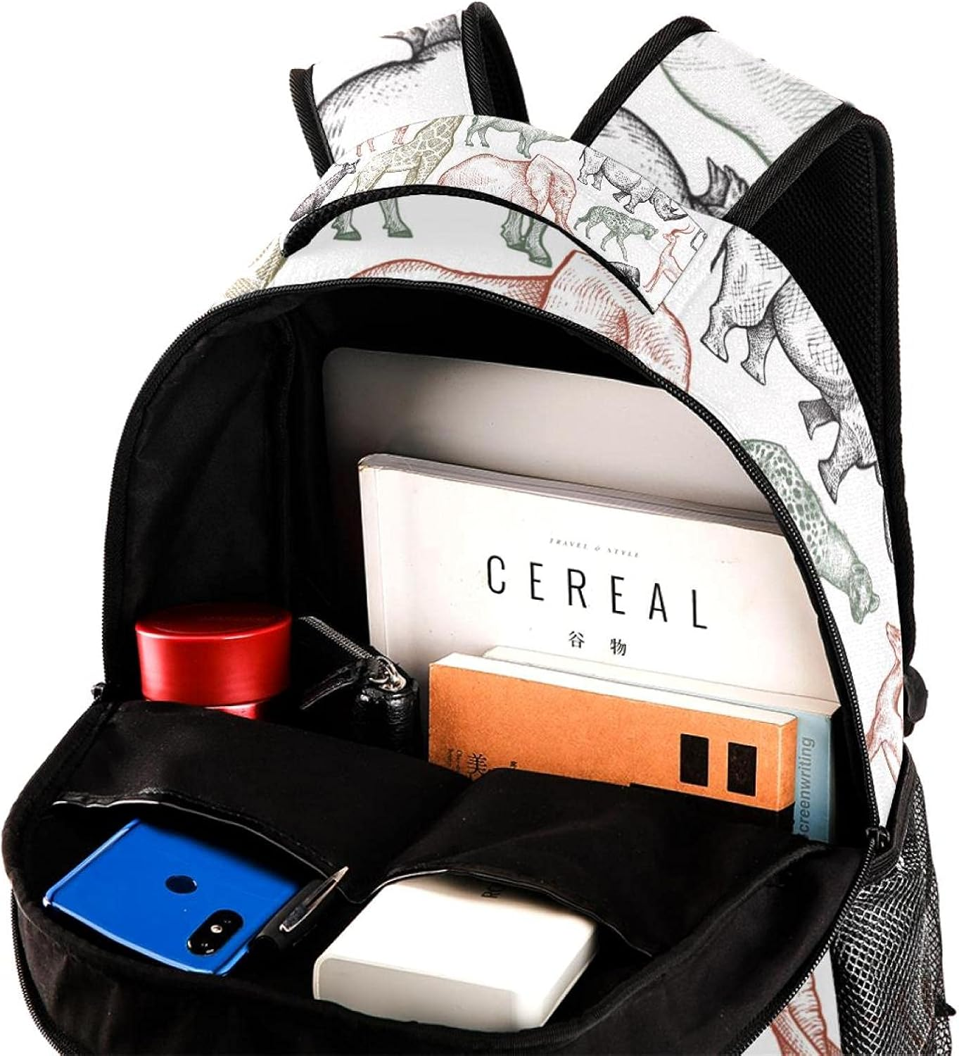 Animals Backpack Students Shoulder Bags Travel Bag College School Tote Backpacks