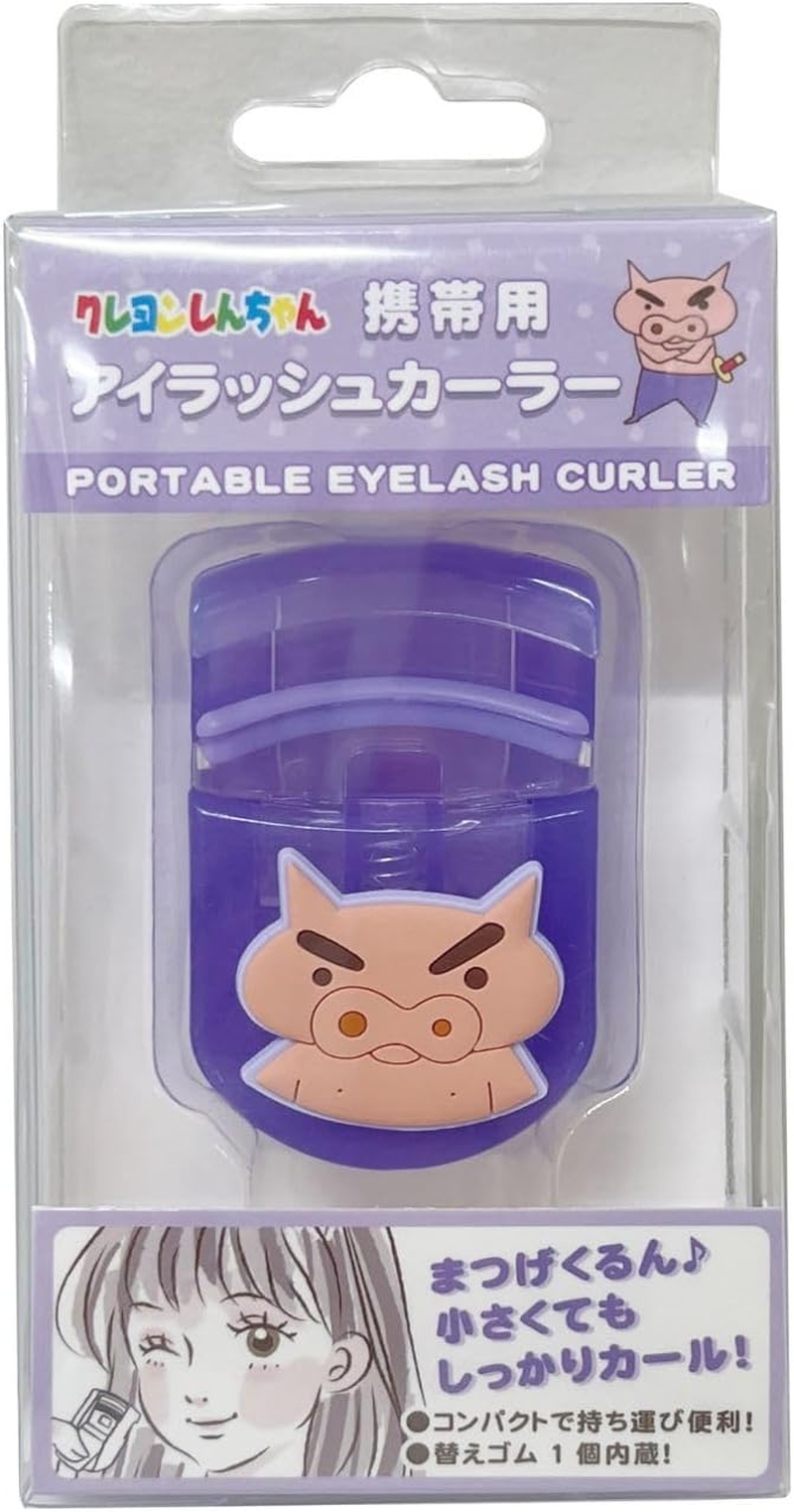 Eye Planning K4180C Crayon Shin-Chan Eyelash with Mascot, Purple, W1.4 X H2.3 X D0.7 Inches (W35 X H58 X D18 Mm)