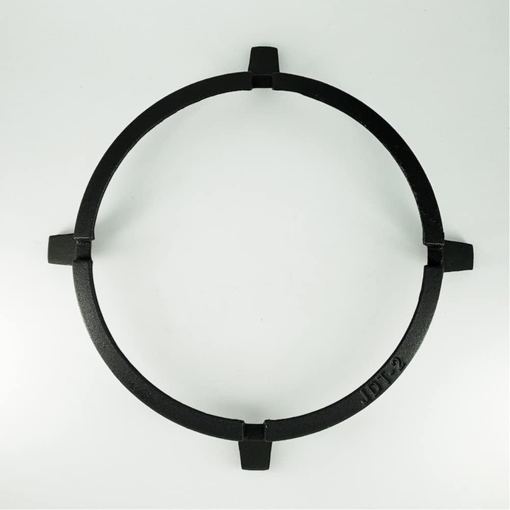Gas Stove Bracket Universal Non Slip Black Cast Iron Stove Rack Milk Pot Holder for Gas Hob Gas Stove Accessories image number 4