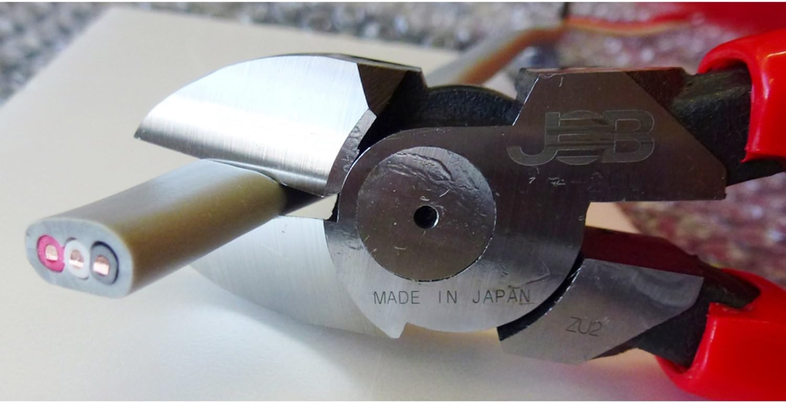 Job Master JVA-200 Electric VA Strong Nipper, Sharp, 7.9 Inches (200 Mm) image number 4