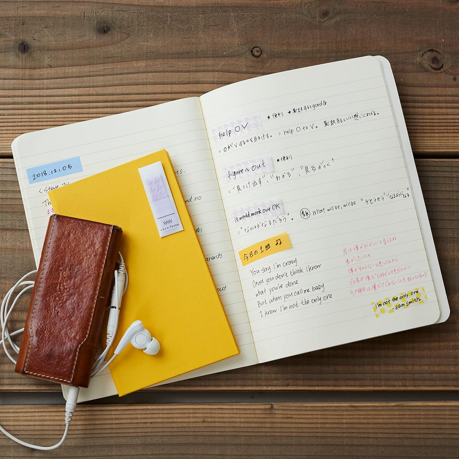 Kaminido Fusen Kokofsen Color 2 Piece Set Blue CF-1001 AZ image number 7