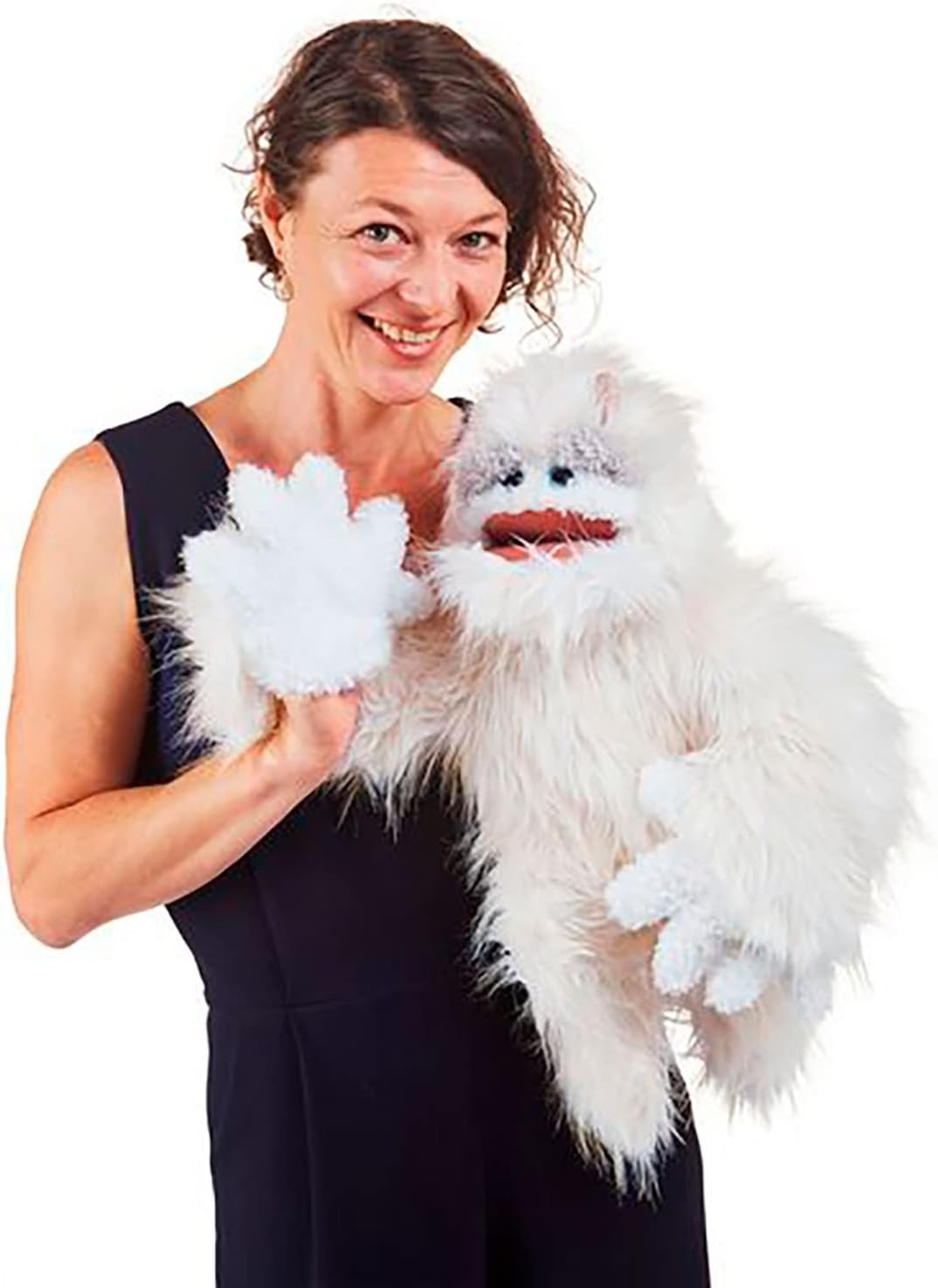 Folkmanis Yeti Hand Puppet, White image number 1