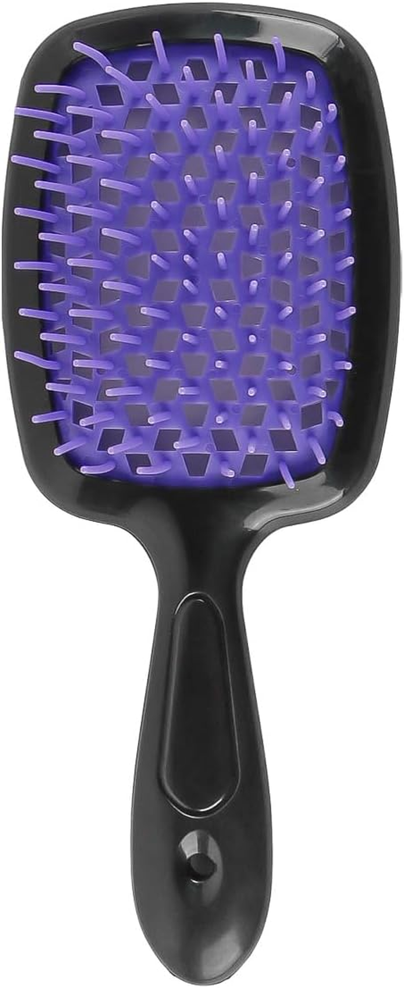 Laroal Hair Detangling Brush, Curling Brush, Comb for All Hair (Black-Purple) image number 4