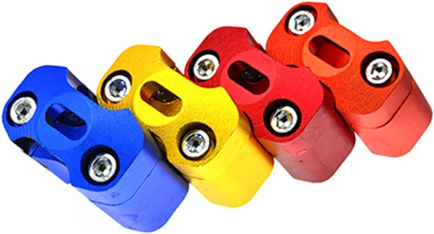 Parliky Aluminum Handlebar Riser Fat Bar Clamp Variable Handlebar Compression for Motorbike Accessories image number 2