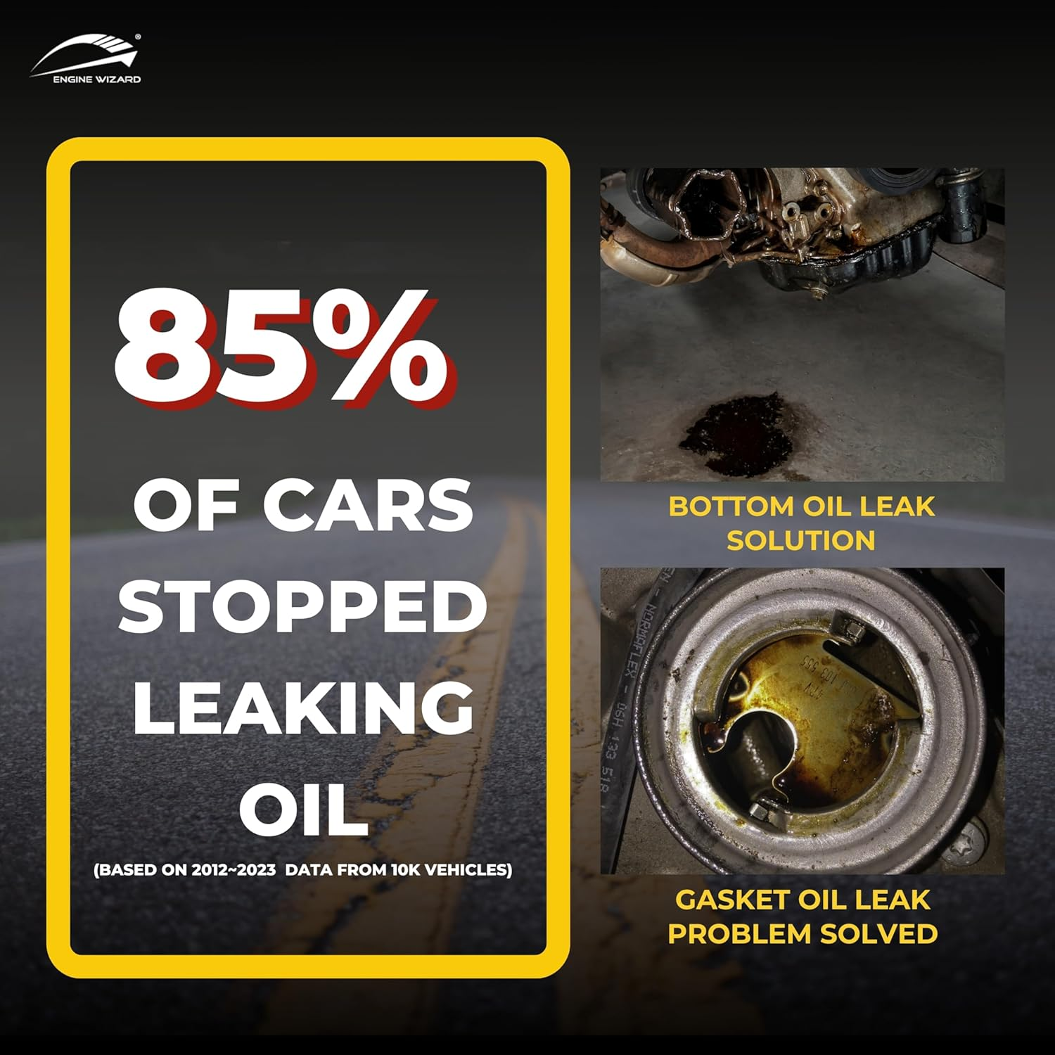 Engine Oil Stop Leak 30Ml &ndash; Engine Treatment Additive for Oil Leaks and Smoke Reduction, No Engine Dismantling Required image number 3