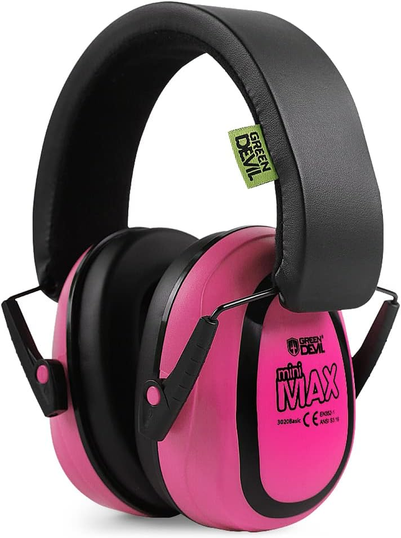 Kids Ear Protection Ear Muffs Age 1-16 Low Profile 27Db Noise Cancelling Hearing Protection Sensory Headphones for Autism Kid