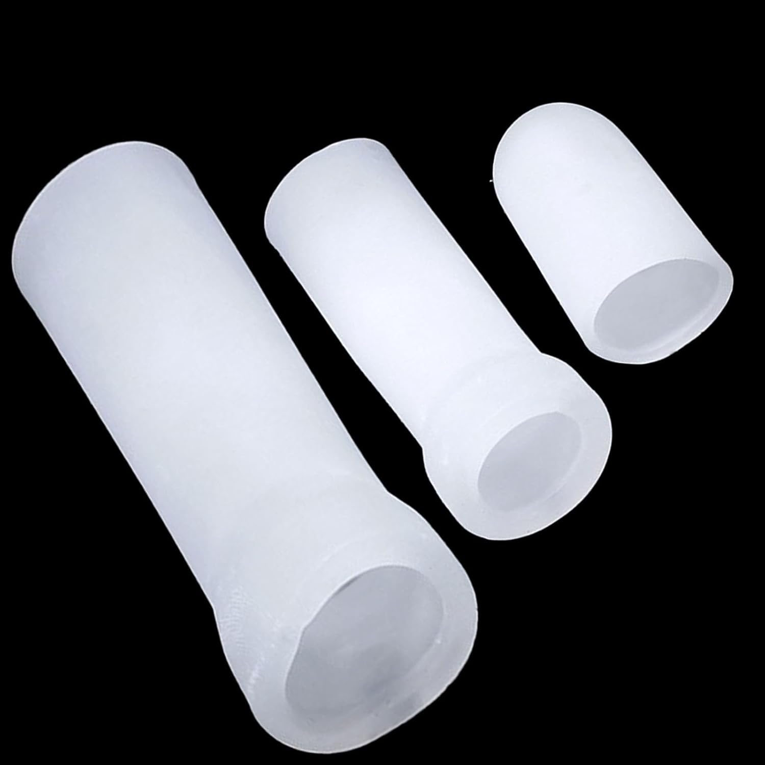 3 in 1 Silicone Glanis Protector Cap Silicone Protective Cover for Extenders Traction Device Reusable Replacement Parts image number 3