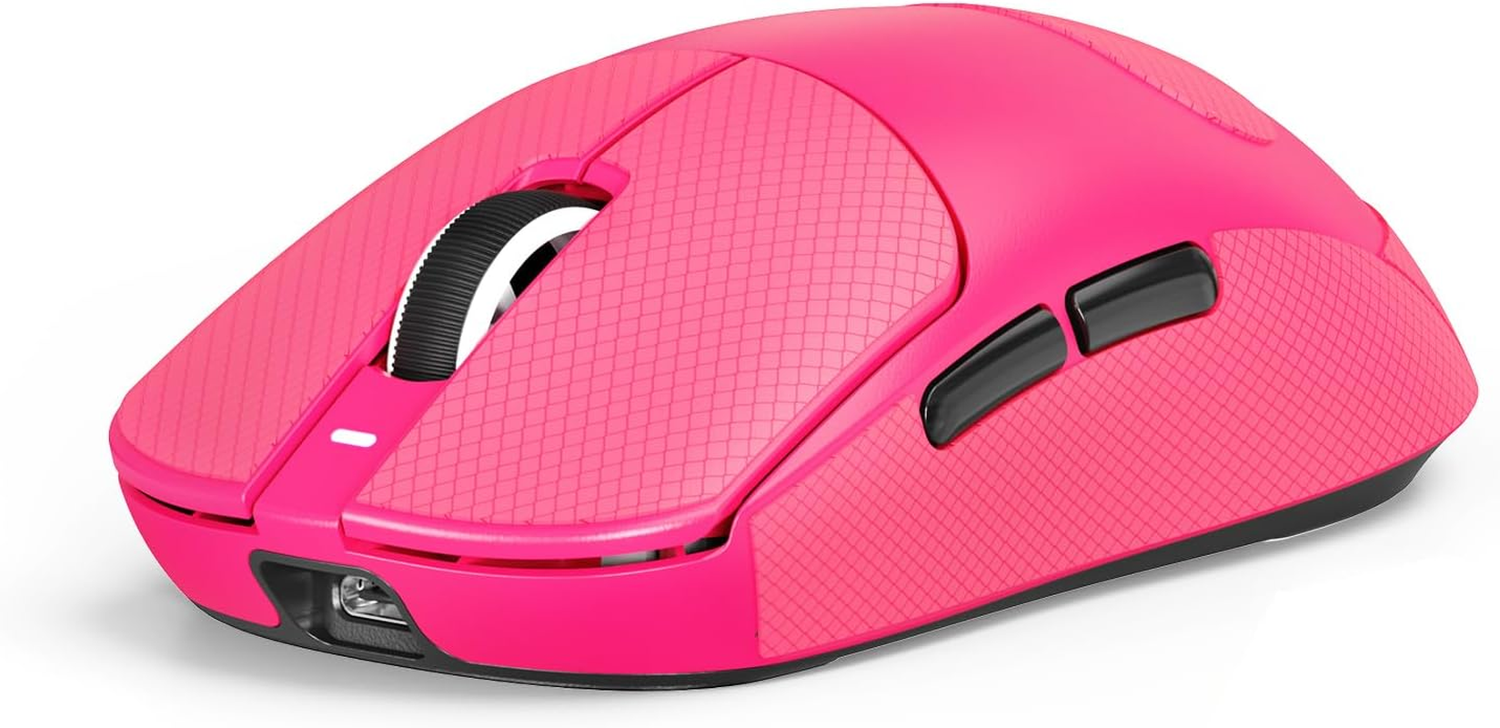 ATTACK SHARK X8SE Wireless Gaming Mouse,Adjustable 25K DPI PAW3311 Optical Sensor,Ergonomic 59G Lightweight,Triple Modes 2.4G/Bt/Usb-C,500Mah Battery,5 Programmable Buttons for Pc/Mac-White&Griptape