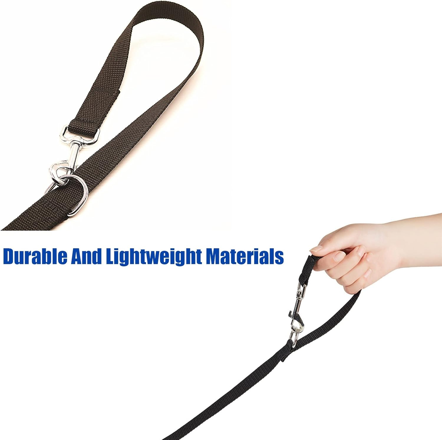 Dog Leash Multifunctional Dog Training Leads 8Ft Double Leash for Puppy image number 1