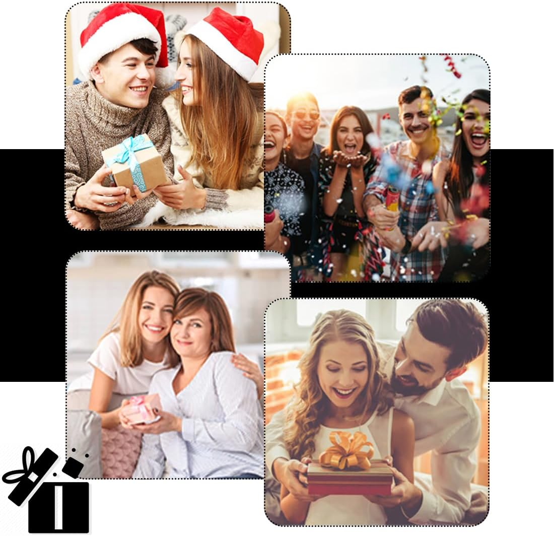 LAKJUOZ Women'S Hair Clips, Pack of 5, Rhinestone Snap Hair Clips, Shinny Bb Hair Clips, Glitter Hair Accessories, Snap Hair Clips, Women'S Hair Pins, Glitter Hair Clips image number 3