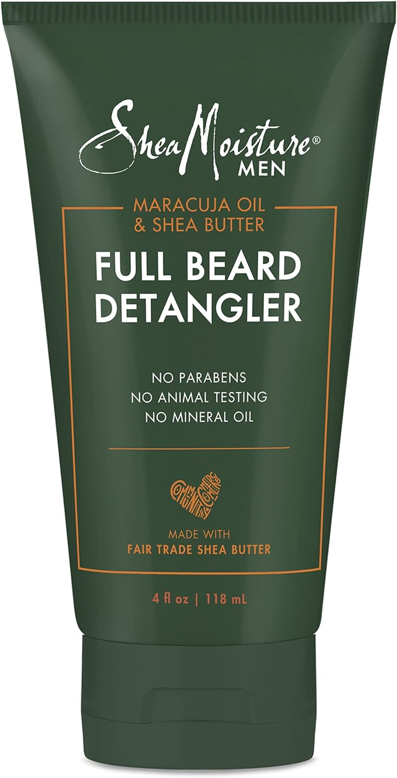 Sheamoisture Beard Conditioner, Full Beard Detangler for Full Beards, Maracuja Oil and Shea Butter, Paraben Free, 4 Oz image number 1