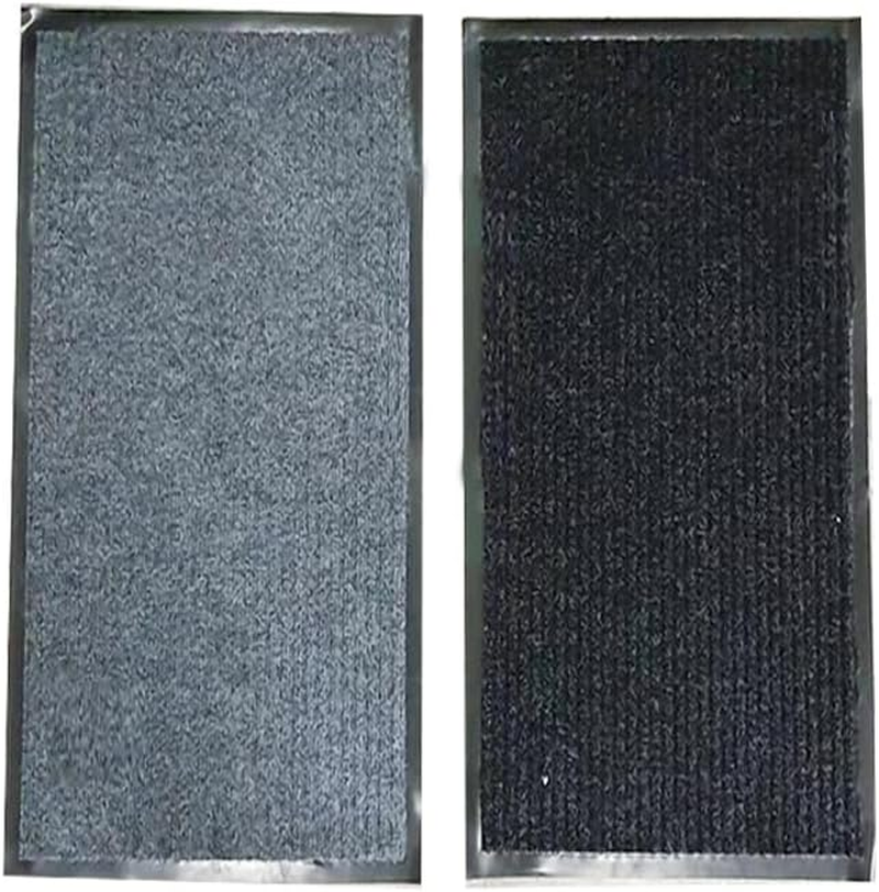 [2PCS] LYLAC Multicoloured Striped Bath Mat, Modern Design Floor Mat 37X57Cm Mix Cols image number 2