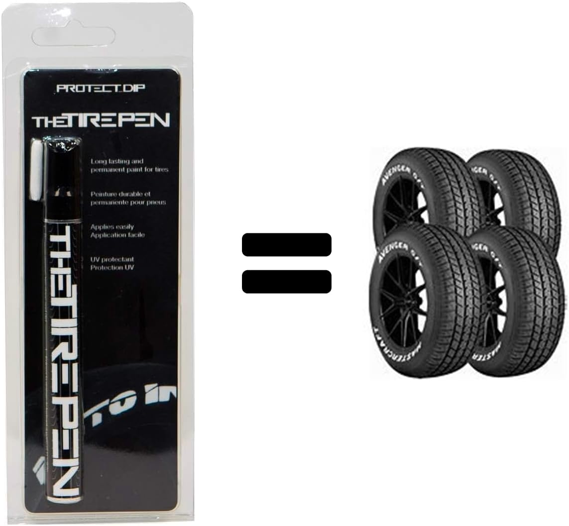 The Tire Pen Tire Lettering Paint Pen (Red)