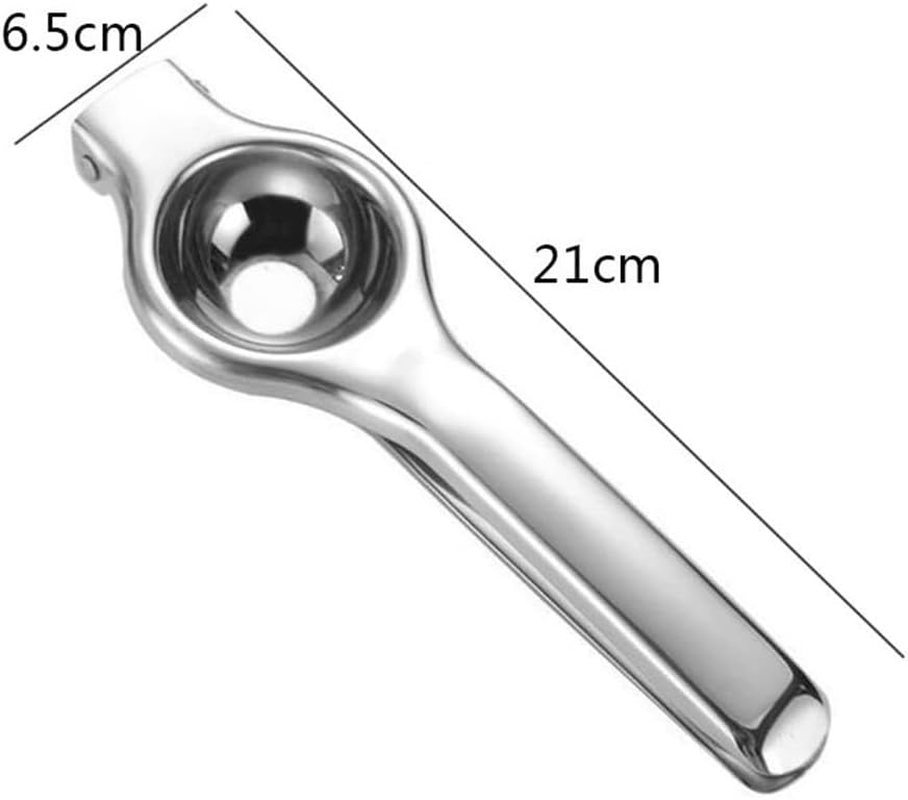 Lemon Squeezer Juicer- Stainless Steel Handheld Lime Juicers - Anti-Rust and Durable, Easy to Extract All Lemon/Citrus Juice, Suitable for Home, Bar, Etc image number 5
