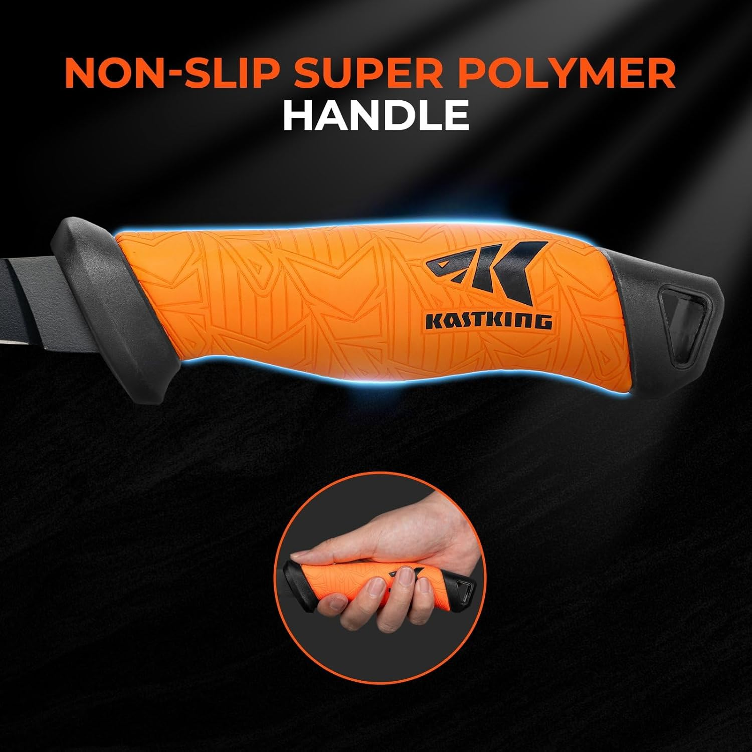 Kastking Speed Demon Pro Fillet Knife - Razor Sharp G4116 German Stainless-Steel Blade, Professional Level Knives for Filleting and Boning, Non-Slip Handles, Includes Protective Sheath image number 6