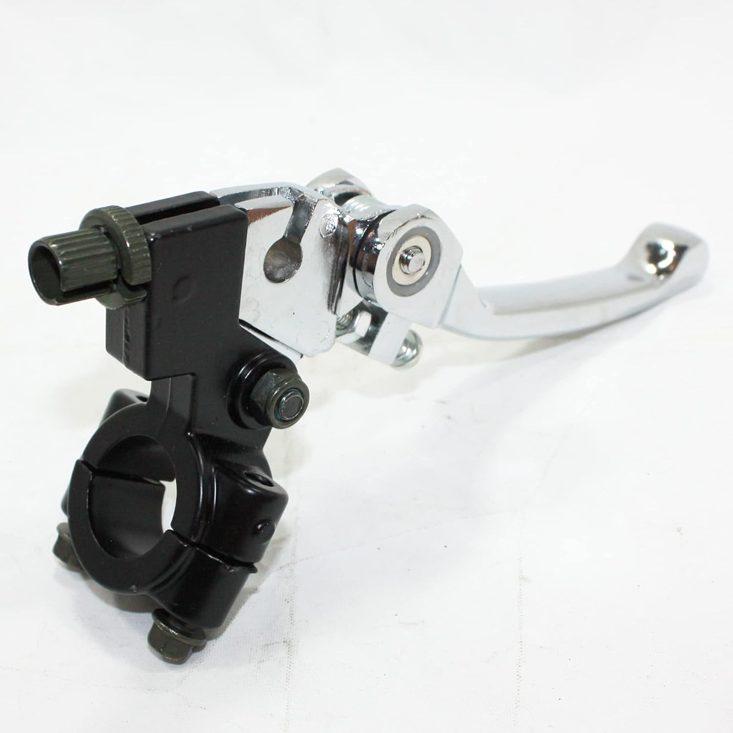 BLYGO SILVER Bifold Foldable Clutch + Brake Lever Handle 110Cc 125Cc PIT PRO DIRT BIKE image number 5