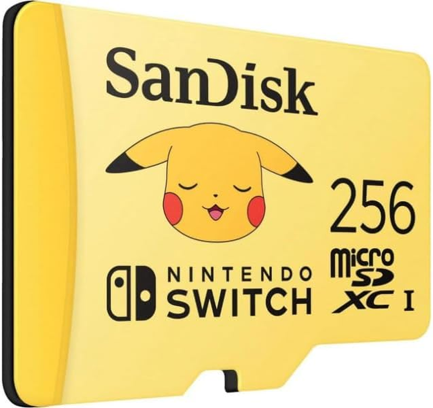 Sandisk Pokemon Micro SD Card for Nintendo Switch, 256 GB image number 4