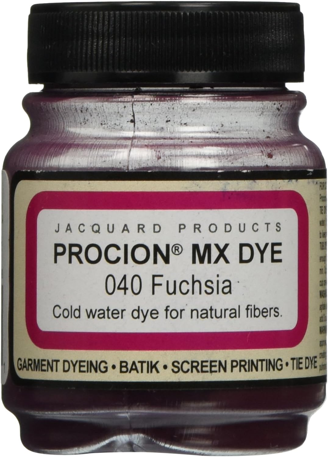Jacquard Procion Mx 2/3Oz Fuchsia Fabric Dye