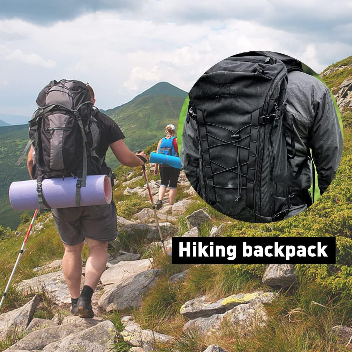 Fantasyon 4Mm Black Elastic Cord - 10M Stretchy Bungee Cord for Tent Poles, Backpack, DIY Projects image number 1