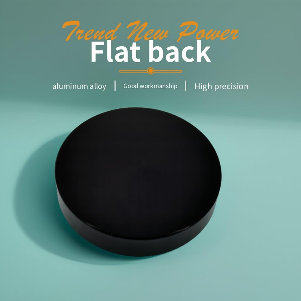 The Yan He 60X12Mm Metal Horizontal Bubble Level, round Bubble Level Ruler Correction 15'/2Mm, Black Green image number 2