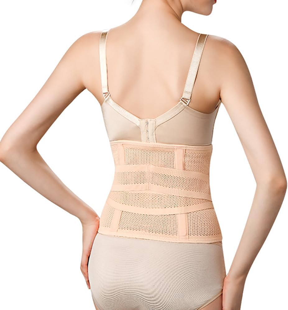 Waist Trimmer Belt-Postpartum Postnatal Recoery Support Girdle Belt Post Pregnancy after Birth Special Belly,Lost Weight Slimming Belt,Tummy Trimer Band Abdomen Abdominal Binder Belly,L image number 5