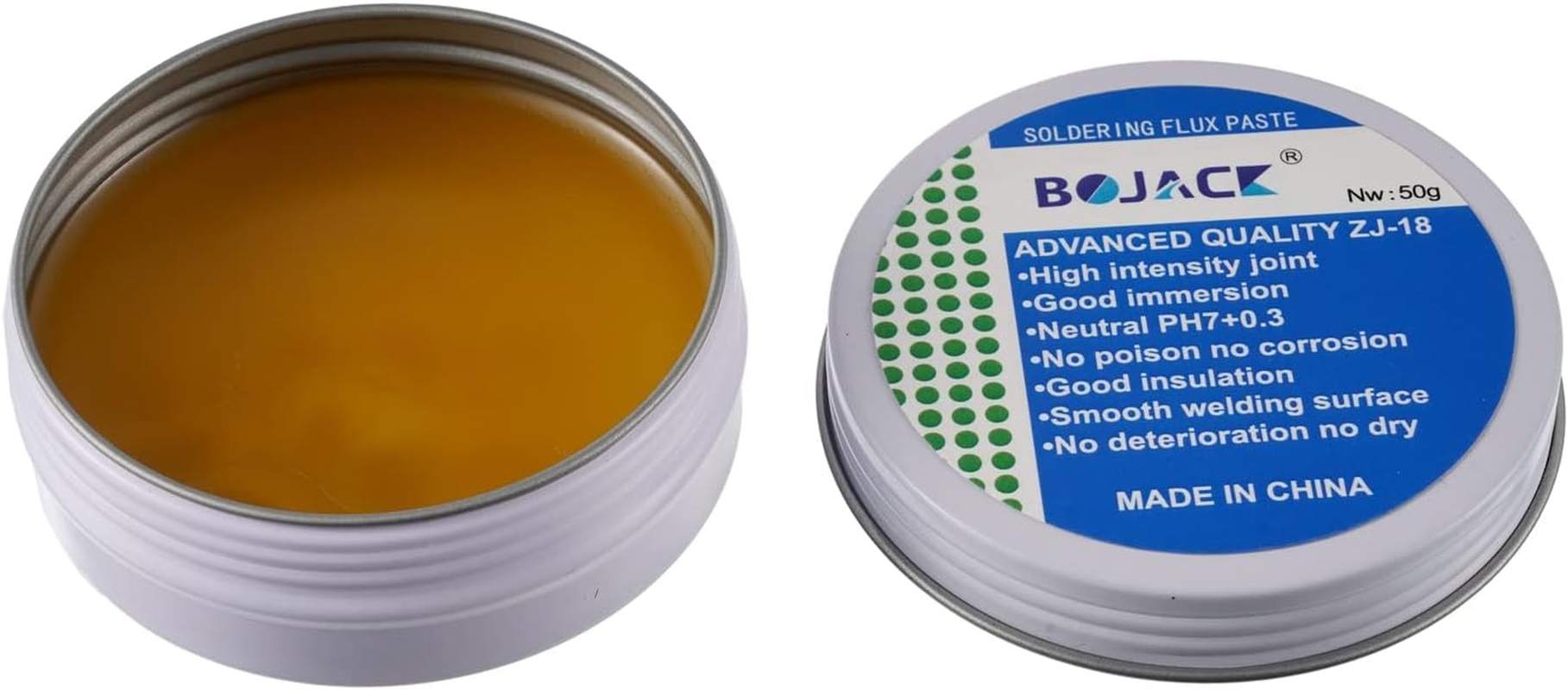 BOJACK Solder Flux, Flux for Soldering, Rosin Soldering Flux Paste 50G image number 1