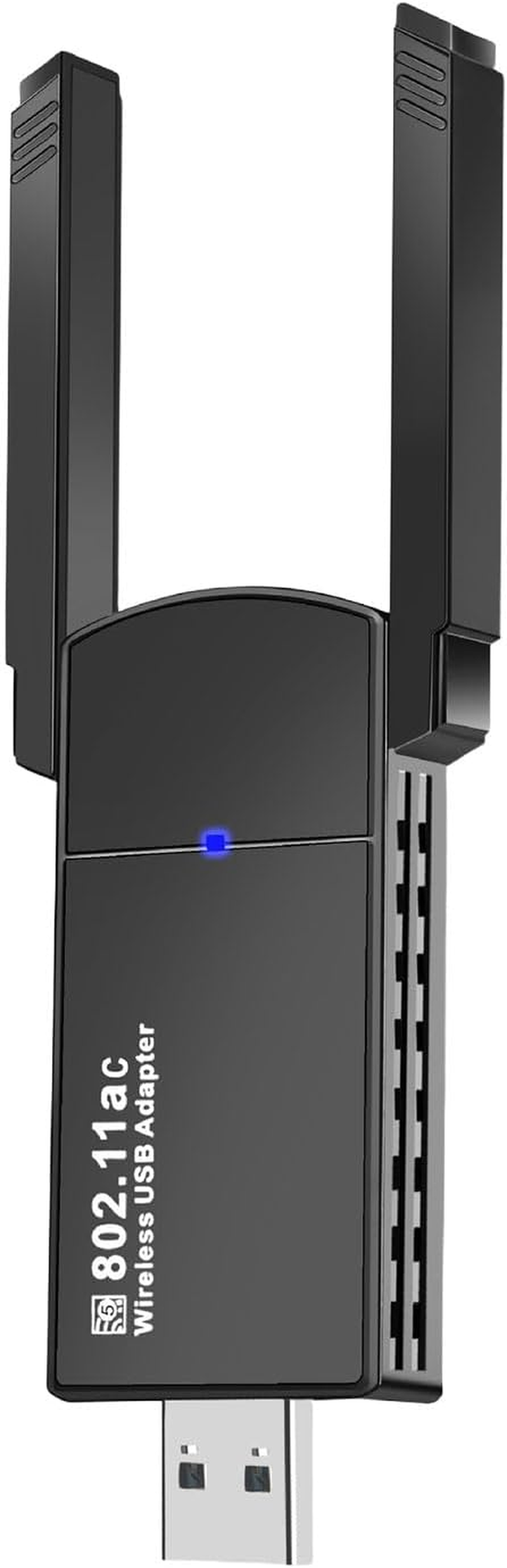 USB Wifi Adapter,1300Mbps Wireless Network Adapter,Dual Band 2.4Ghz/5Ghz,Wifi Adapter,Wifi Dongle,Compatible with Desktop Computers, Laptops image number 1