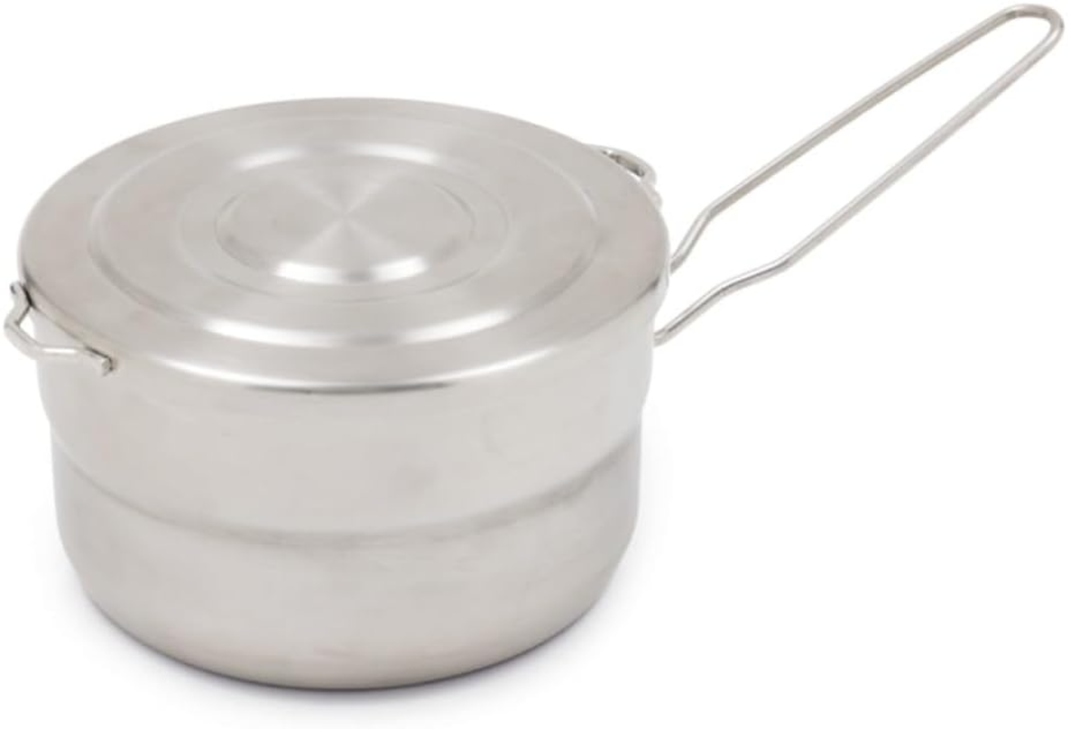 Campfire Stainless Steel Mess Pot, 1.5 Litre Capacity image number 1