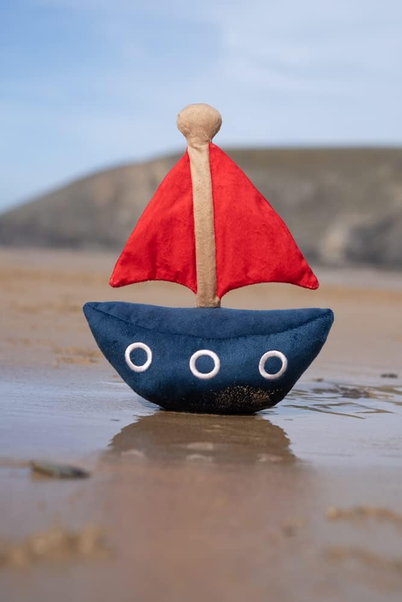 Petface Vehicles Boris the Boat Plush Dog Toy - Jenni The Jet image number 3