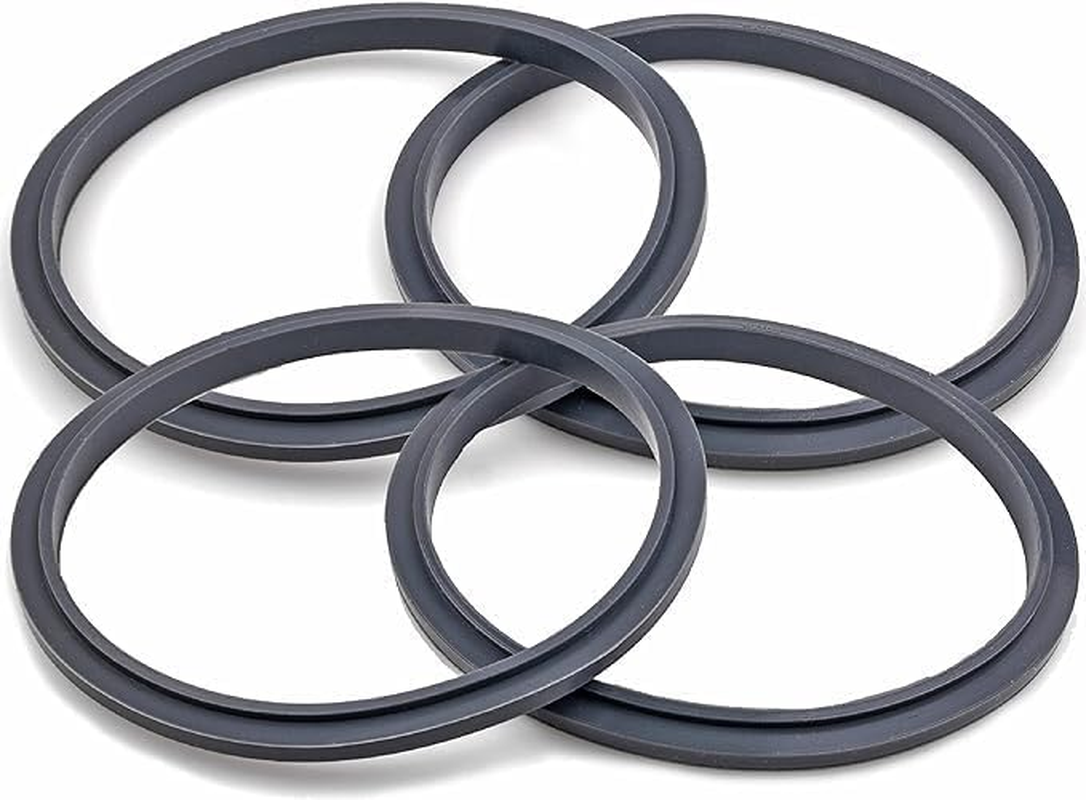 Lyvixora 4-Pack Blender Gasket Seals - Silicone O-Ring Replacement for 600W/900W Series, Durable Juicer Blender Accessories Compatible with Nutribullet image number 4