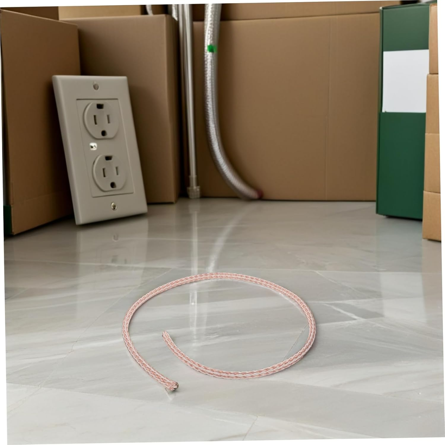 LABRIMP Copper Audio Speaker Wire High Fidelity Sound Cable for Hifi Systems Reduces Signal Loss Enhances Clarity Compatible with Various Speakers image number 5