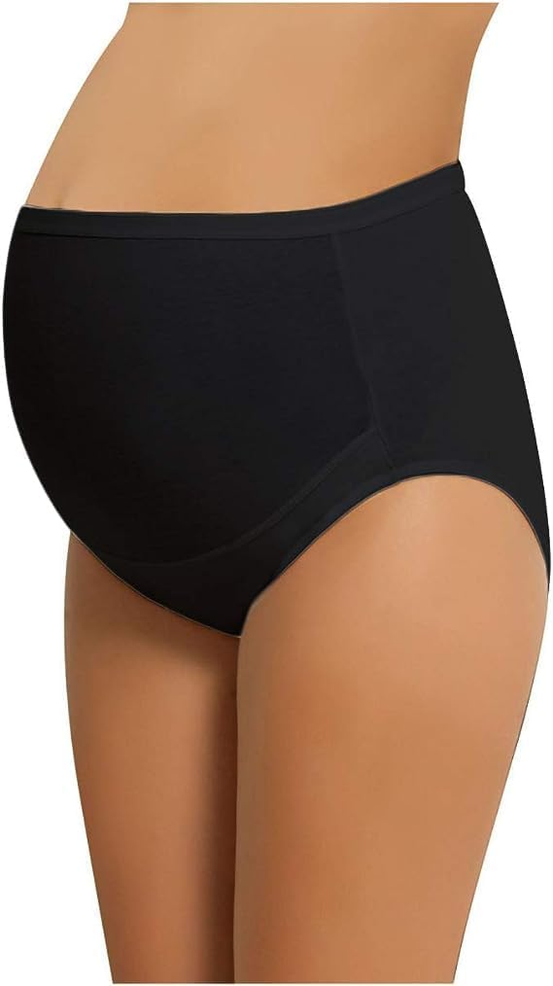 Ca Lia Nbb 3 Pack Women'S Maternity High Waist Underwear Pregnancy Seamless Soft Hipster Panties over Bump image number 3