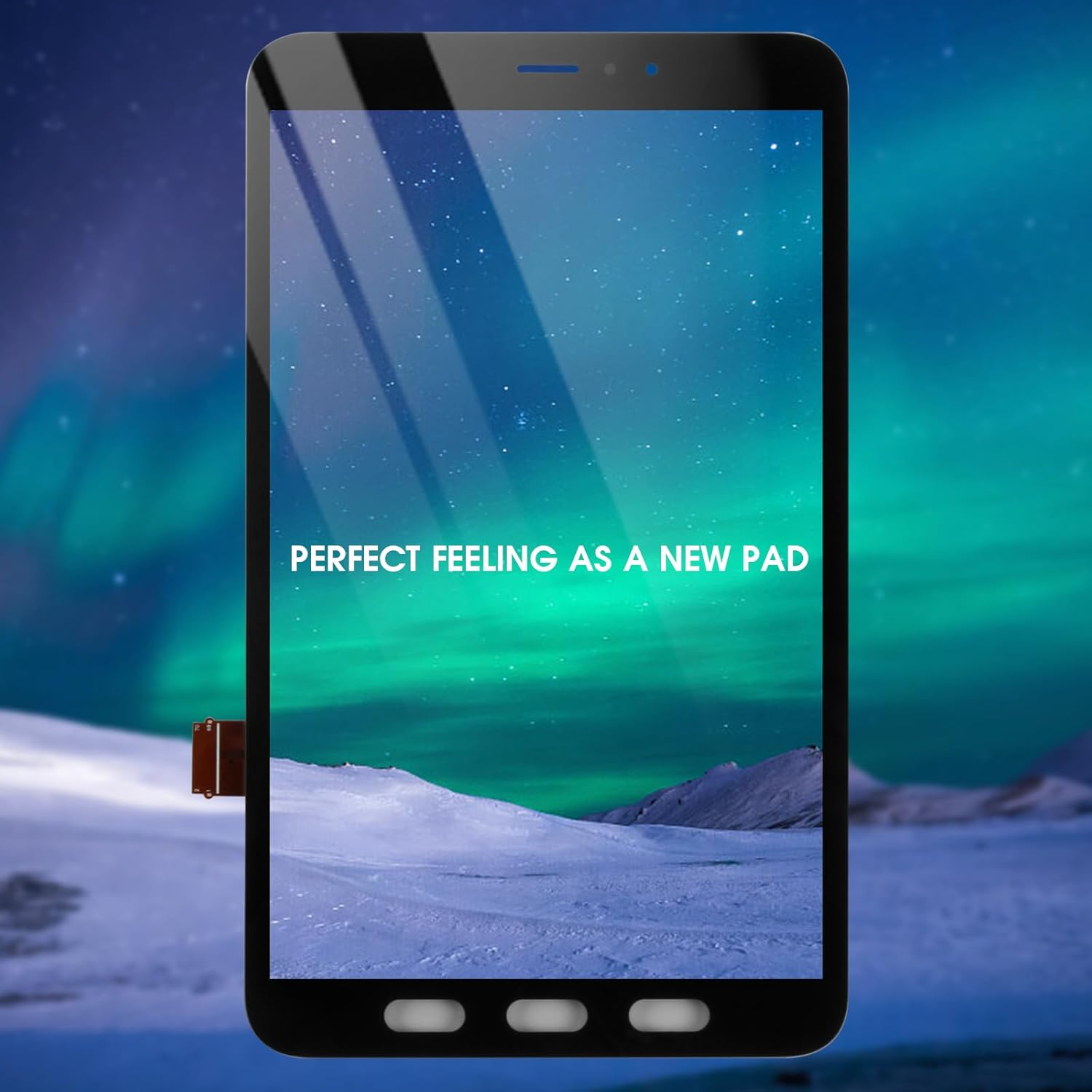 Screen Replacement for Samsung Galaxy Tab Active 3 T575, LCD Display for Galaxy Tab Active 3Rd 2020 SM-T575 SM-T577 Touch Screen Digitizer Full Assembly with Repair Tools image number 3