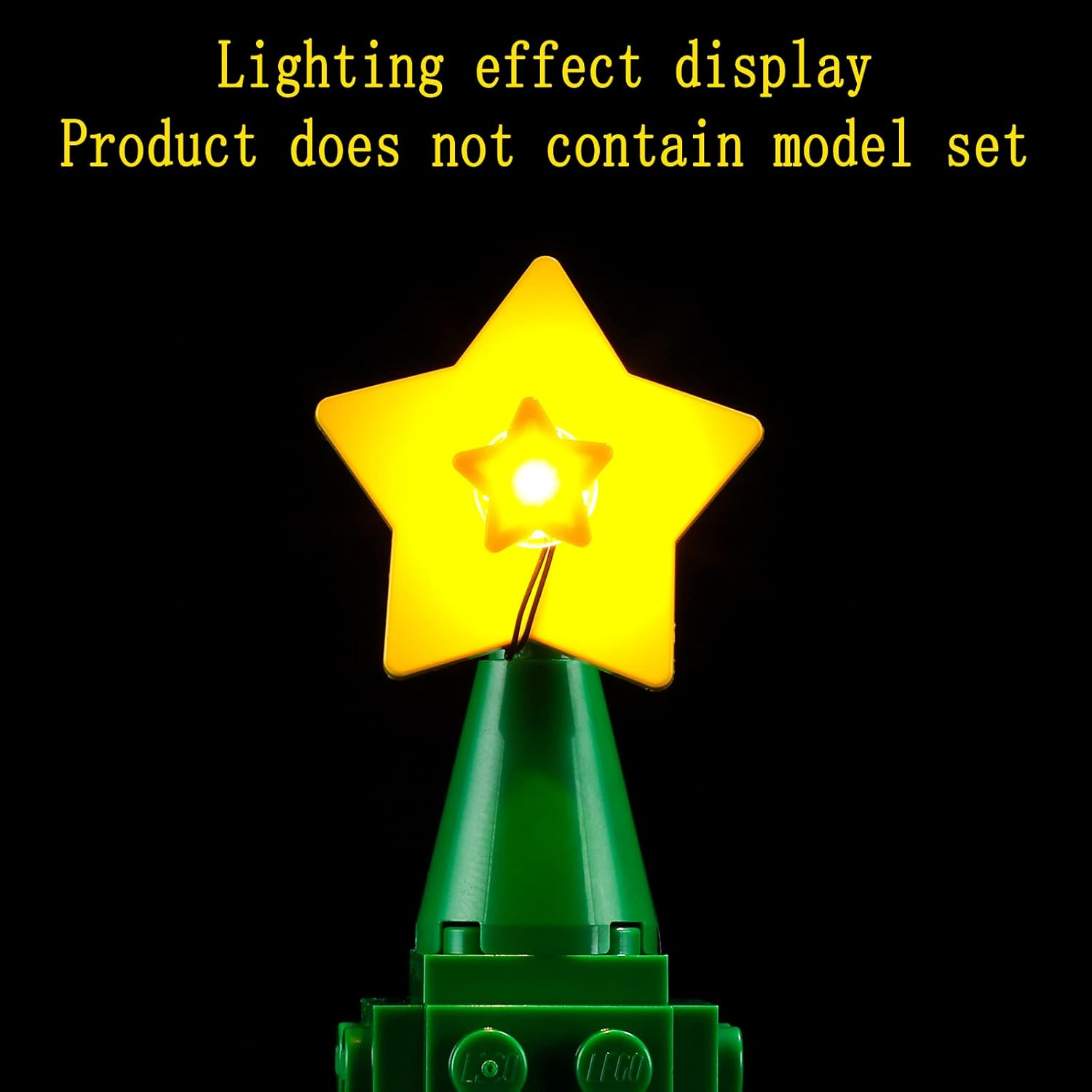 GEAMENT LED Light Kit Compatible with  Christmas Tree - Lighting Set for  40573 Building Model ( Set Not Included) image number 5